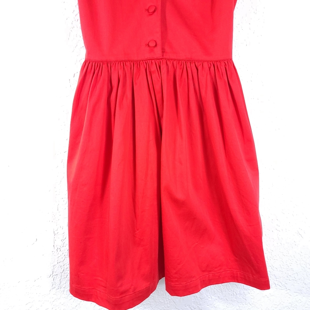 ALEXIS Kelsi Bow Red Mini Cocktail Dress - Picture 8 of 13